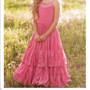 Joyfolie Catrin Dress in Wild Rose